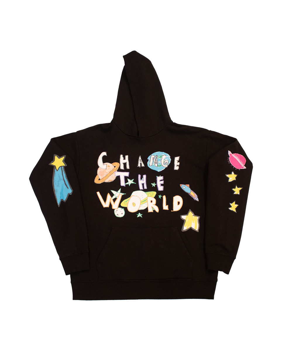 トップス World Is Over PULLOVER HOODIE CHILDHOOD Change The World Hoodie – Kids Worldwide
