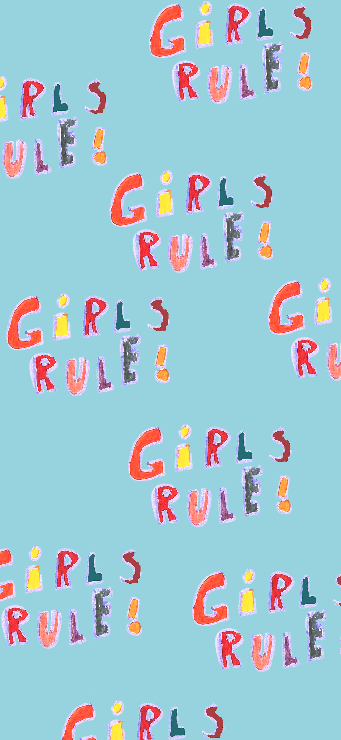 Girls Rule Wallpaper