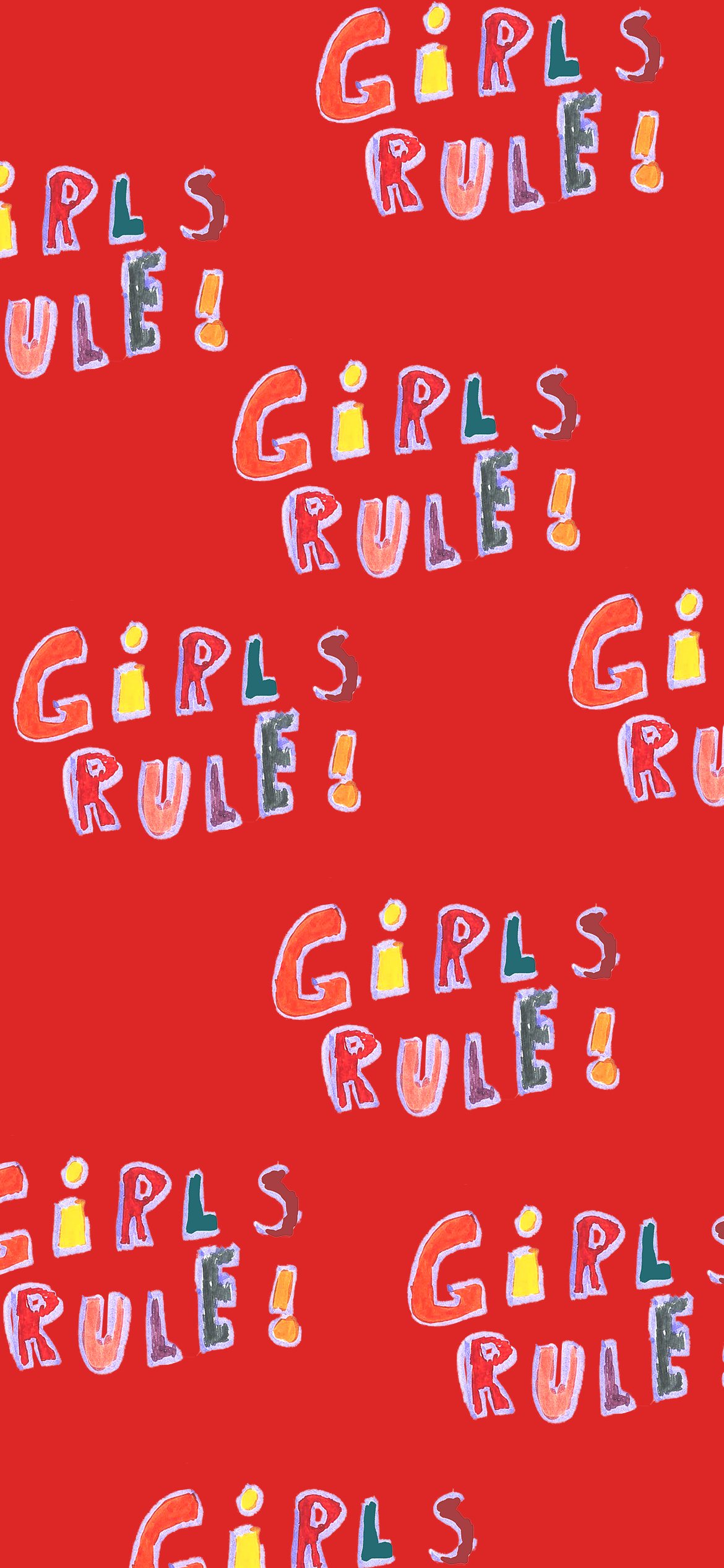 Girls Rule Wallpaper – Kids Worldwide