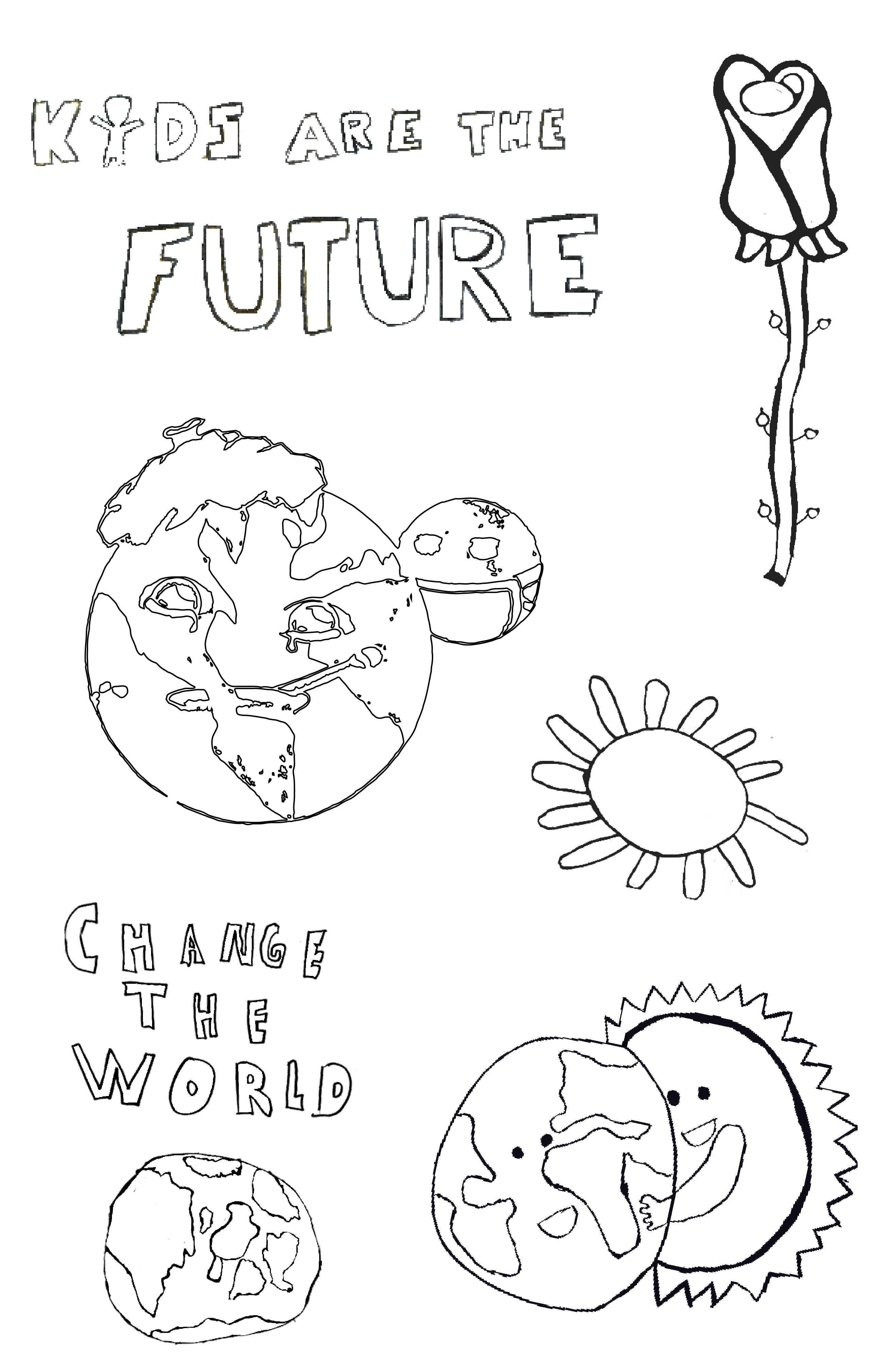Climate Change Week Coloring Page
