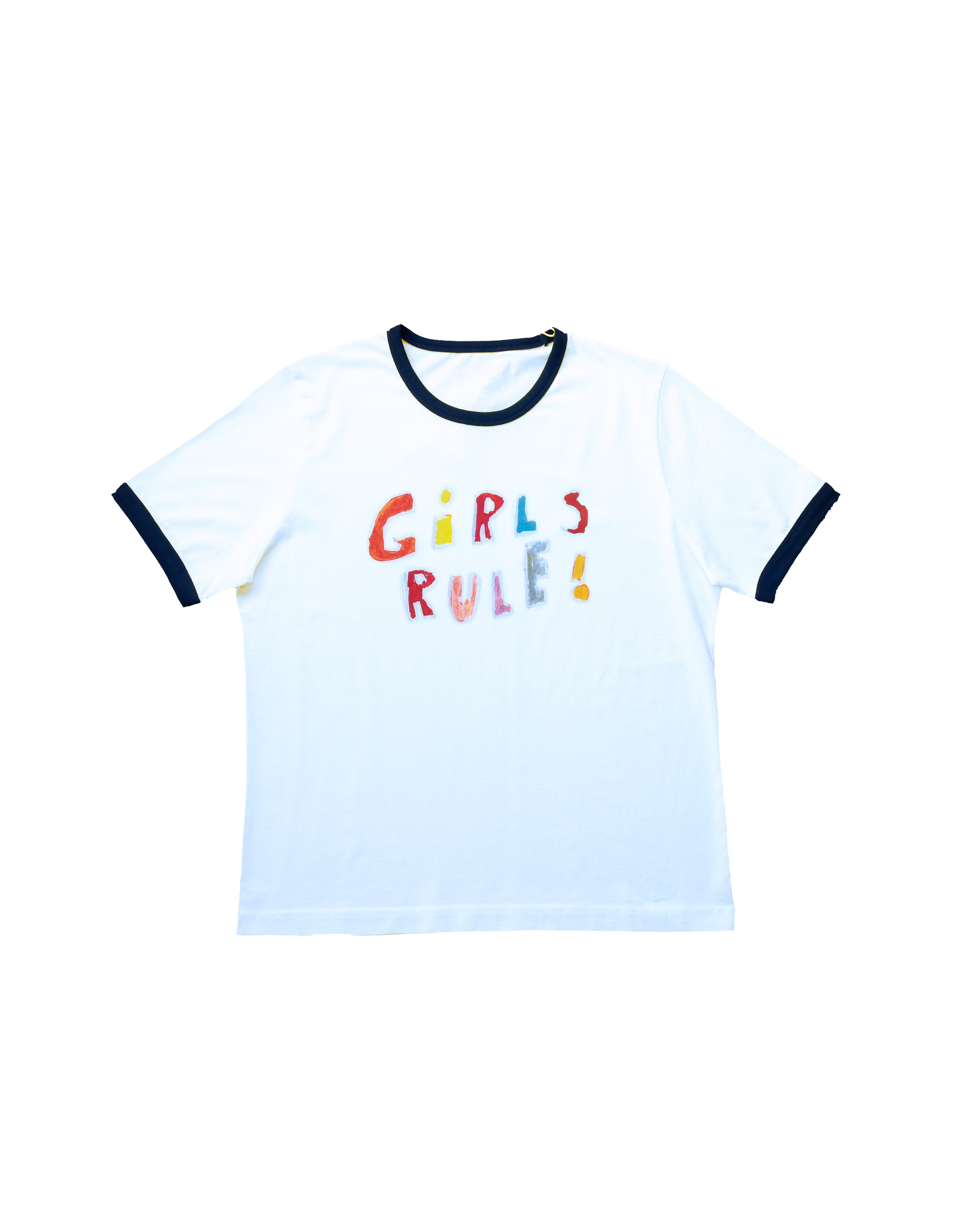 Maglietta Ragazza NYC Girls Rule – Top Manica Corta In Verde Neon, 9-10 Anni, Morbida E Fresca