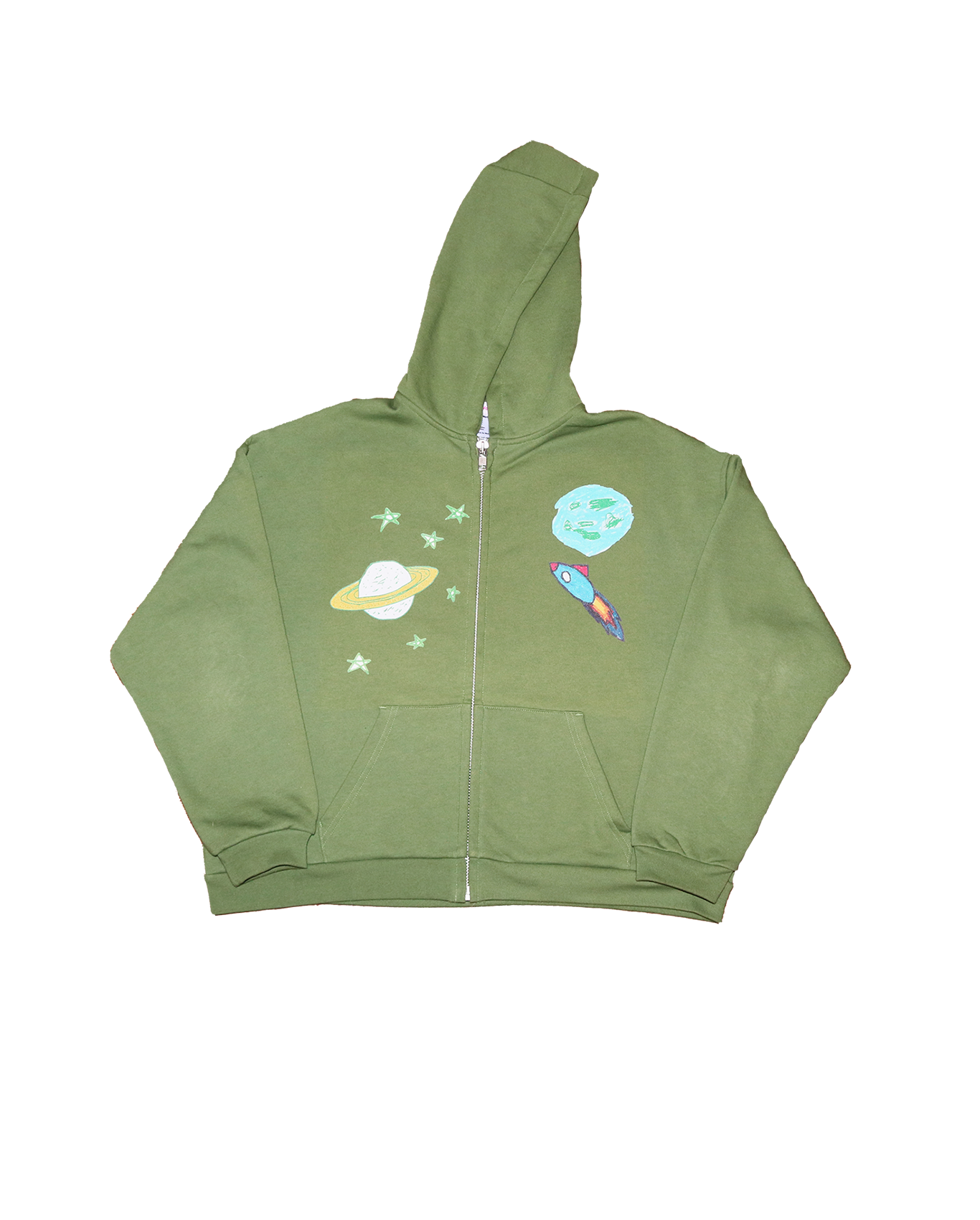 All Over Space Zip Up – Kids Worldwide